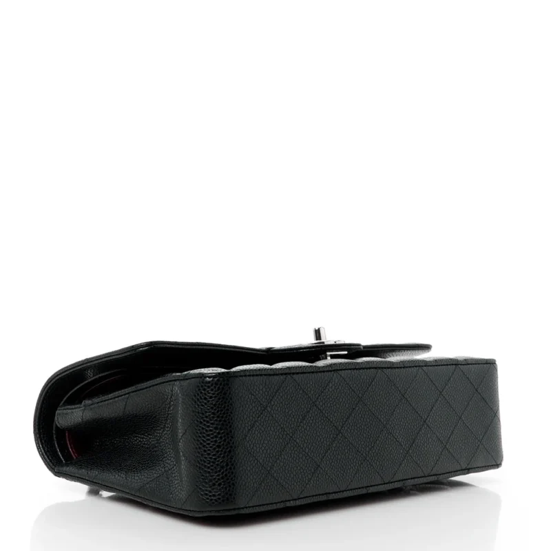 CHANEL DOUBLE FLAP MEDIUM | TIMELESS BLACK ELEGANCE - Image 5