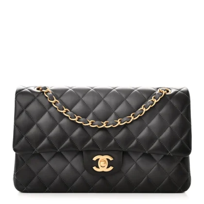 GREY QUILTED CHANEL BAG QUILTED LAMBSKIN LEATHER CROSSBODY BAGS
