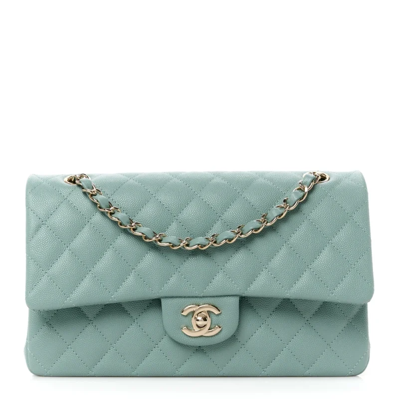 LUXURY CAVIAR CHANEL BAG ?C DARK GREEN
