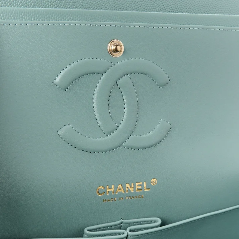 LUXURY CAVIAR CHANEL BAG ?C DARK GREEN - Image 2