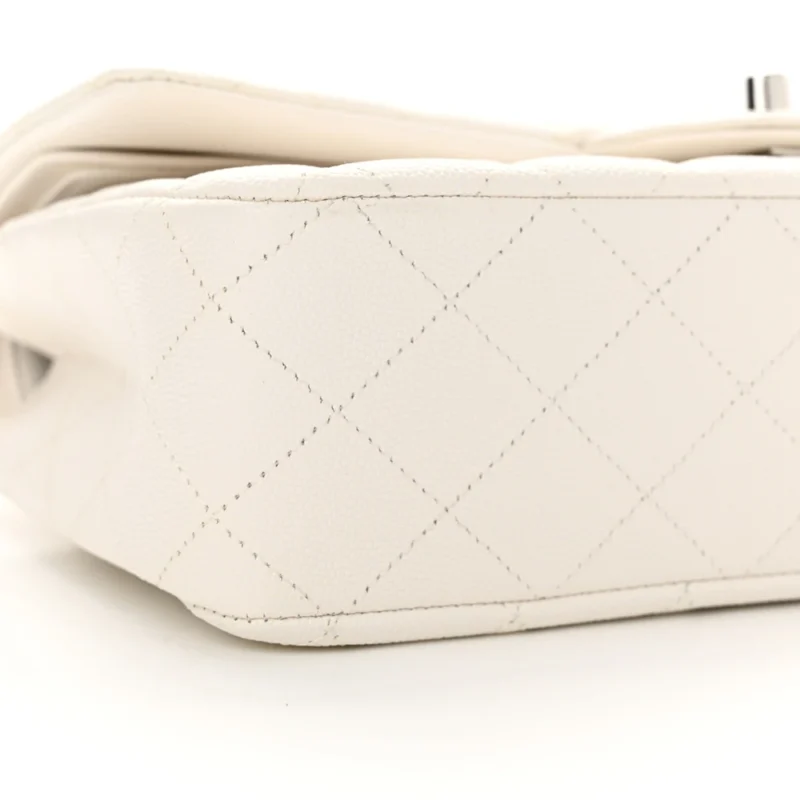 DESIGNER HANDBAGS | CHANEL DOUBLE FLAP MEDIUM - Image 4