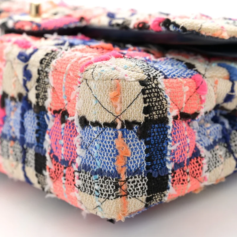QUILTED TWEED HANDBAG | DESIGNER GRADE QUALITY - Image 5