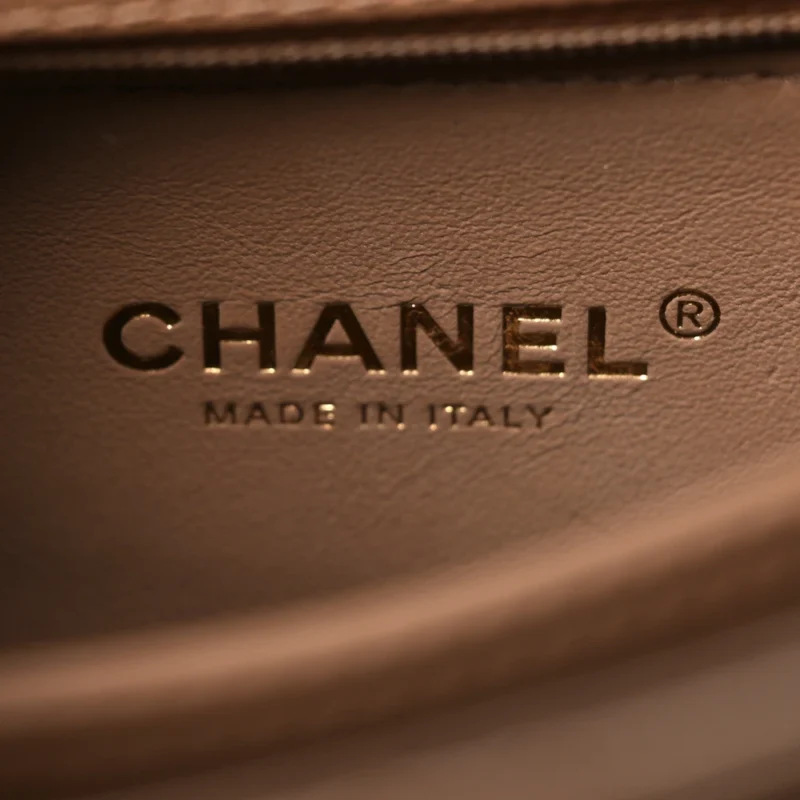 GRADE CHANEL MINI COCO HANDLE BAG ?C BROWN CAVIAR - Image 2