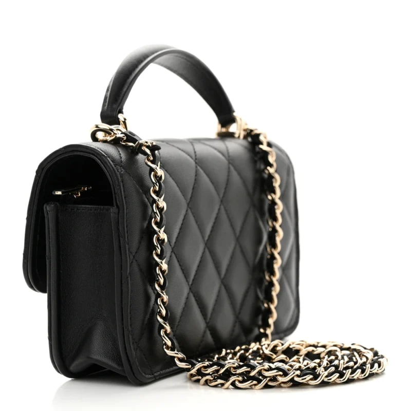 CHANEL PHONE HOLDER | LUXURY GRADE HANDBAGS - Image 3