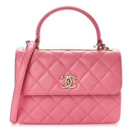 GRADE HANDBAGS | PINK CHANEL TRENDY CC FLAP BAG