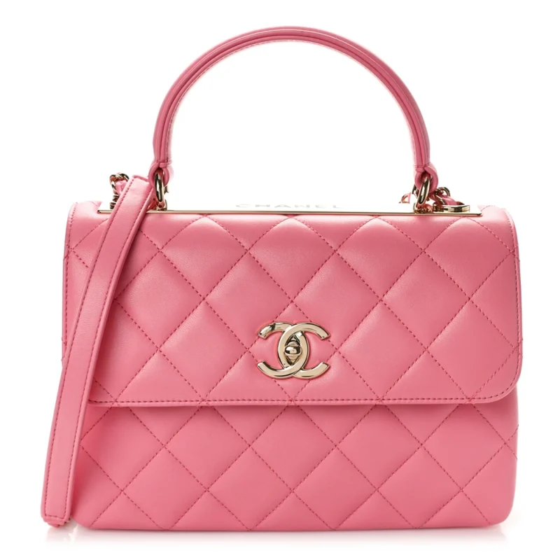 GRADE HANDBAGS | PINK CHANEL TRENDY CC FLAP BAG