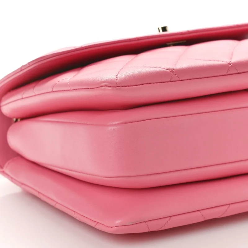 GRADE HANDBAGS | PINK CHANEL TRENDY CC FLAP BAG - Image 4