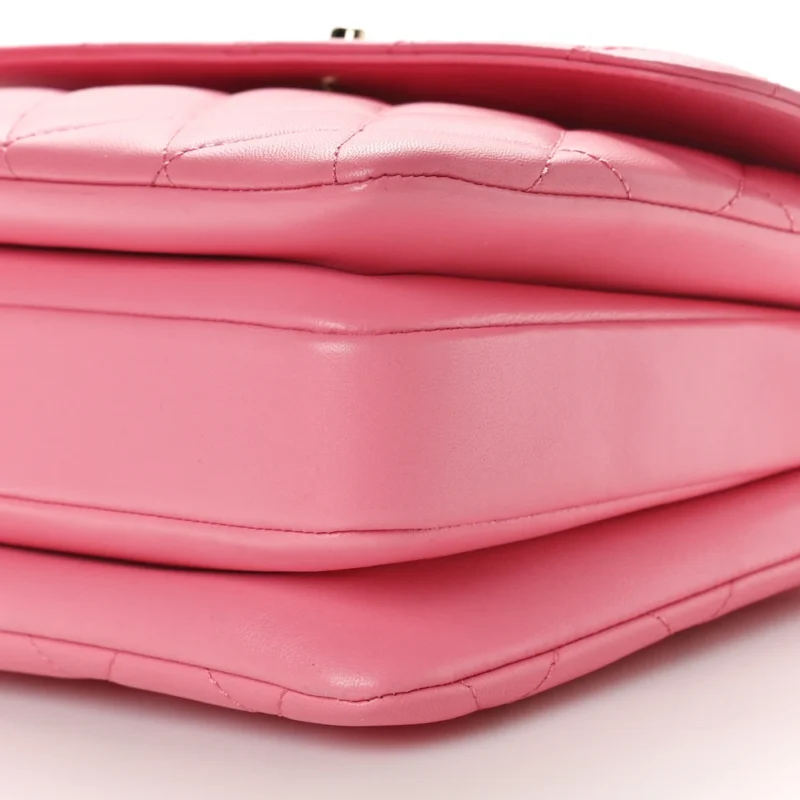 GRADE HANDBAGS | PINK CHANEL TRENDY CC FLAP BAG - Image 5