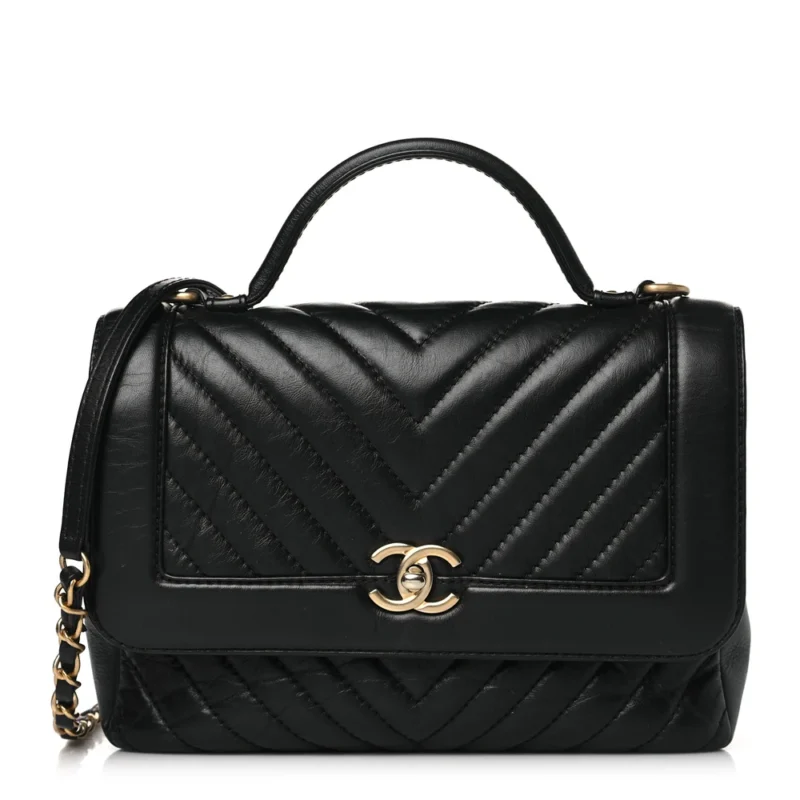 LUXURY BAGS | DESIGNER CHANEL TOP HANDLE FLAP