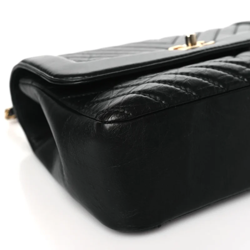 LUXURY BAGS | DESIGNER CHANEL TOP HANDLE FLAP - Image 4