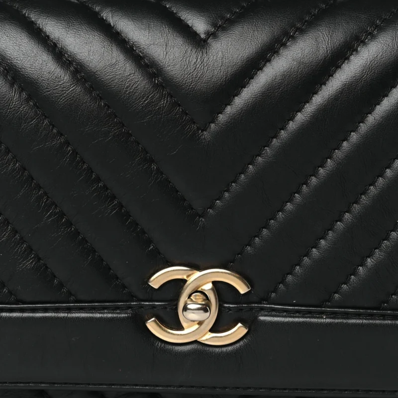 LUXURY BAGS | DESIGNER CHANEL TOP HANDLE FLAP - Image 7