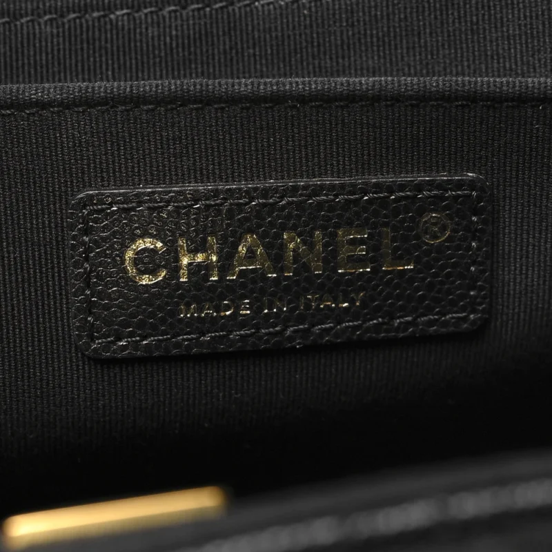 CHANEL TRAVEL FLAP XXL | BLACK QUILTED CAVIAR - Image 2