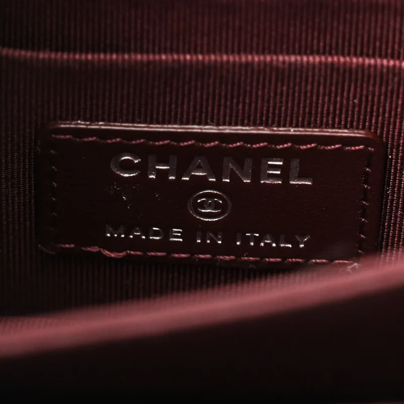 CHANEL WOC MINI BLACK QUILTED CAVIAR LEATHER - Image 2