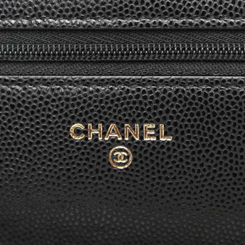 SHOP CHANEL WOC - BLACK QUILTED CAVIAR LEATHER - Image 2