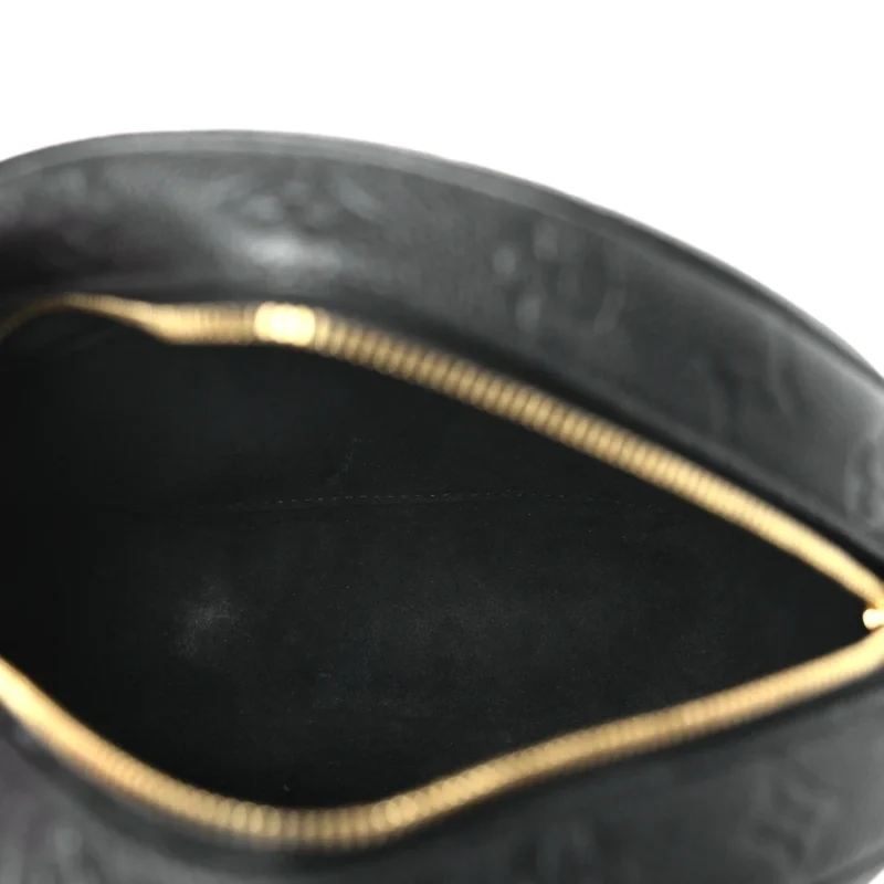 LOUIS VUITTON BOITE CHAPEAU SOUPLE MM BLACK EMPREINTE LEATHER BRASS HARDWARE - Image 7