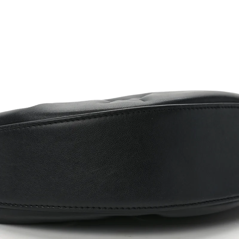 LOUIS VUITTON BUBBLEGRAM OVER THE MOON PM BLACK CALFSKIN LEATHER GOLD HARDWARE - Image 4