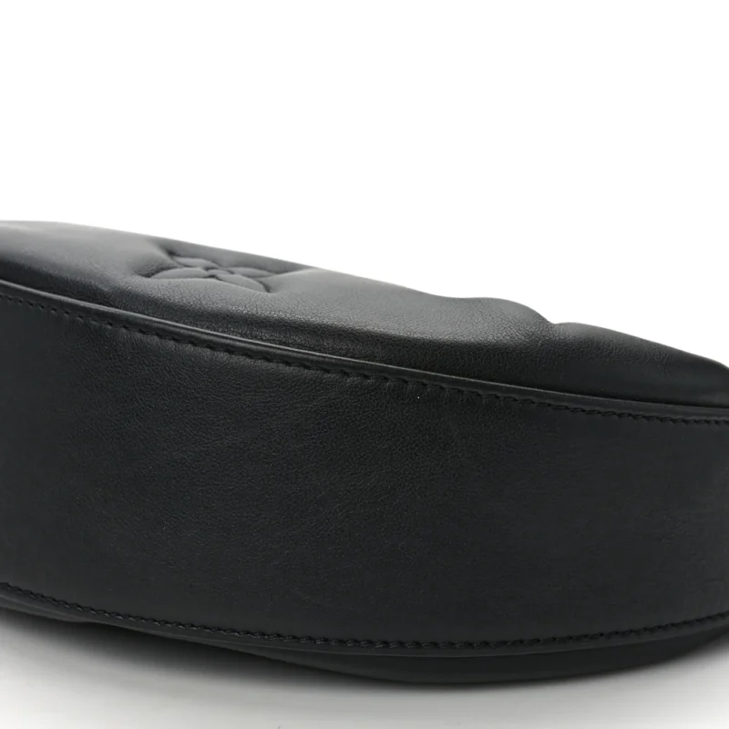LOUIS VUITTON BUBBLEGRAM OVER THE MOON PM BLACK CALFSKIN LEATHER GOLD HARDWARE - Image 5