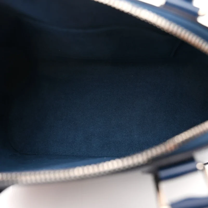 LOUIS VUITTON ALMA BB INDIGO EPI LEATHER SILVER HARDWARE - Image 7