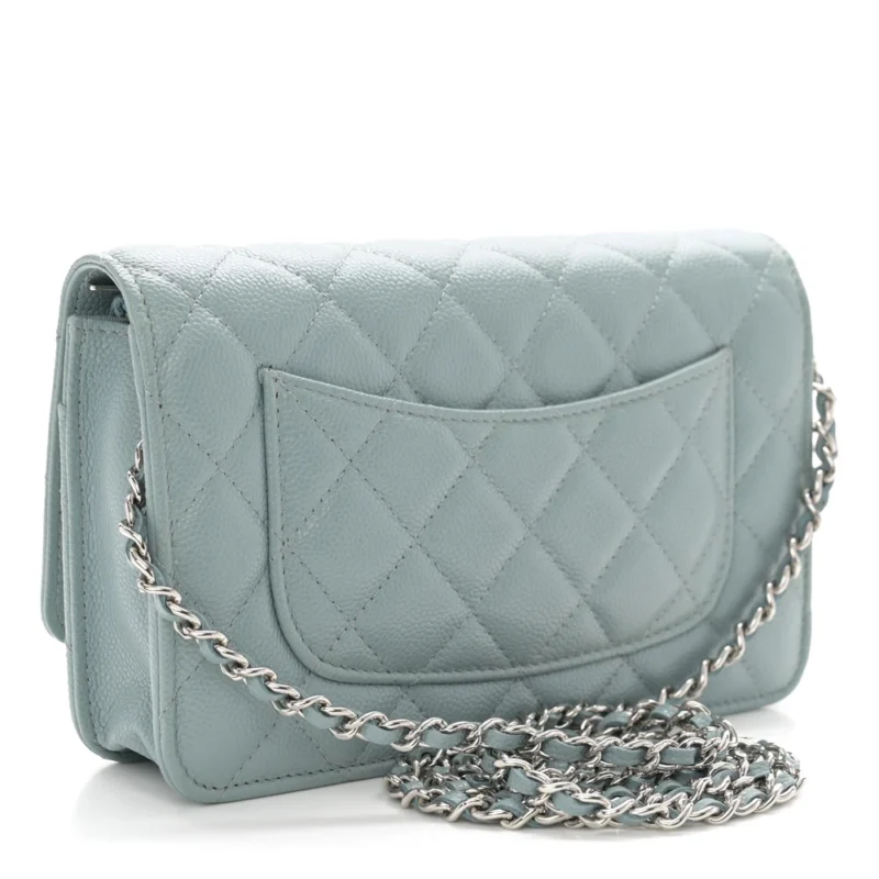 CHANEL WOC IN LIGHT BLUE ?C QUILTED ELEGANCE - Image 3