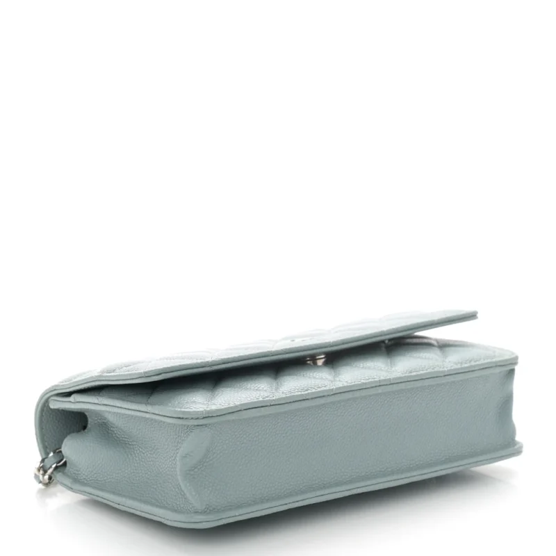CHANEL WOC IN LIGHT BLUE ?C QUILTED ELEGANCE - Image 6