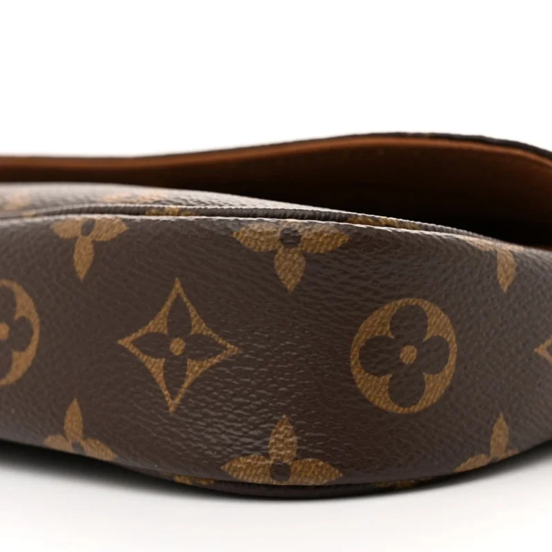 LOUIS VUITTON IVY WALLET ON CHAIN PM MONOGRAM CANVAS GOLD HARDWARE - Image 5
