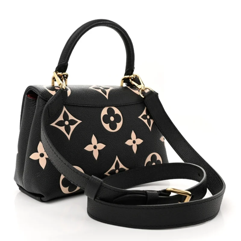 LOUIS VUITTON MADELEINE BB BLACK/BEIGE GIANT MONOGRAM EMPREINTE LEATHER - Image 3