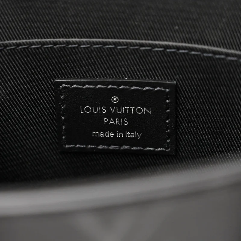 LOUIS VUITTON MINI SAC PLAT MONOGRAM ECLIPSE CANVAS SILVER HARDWARE - Image 2
