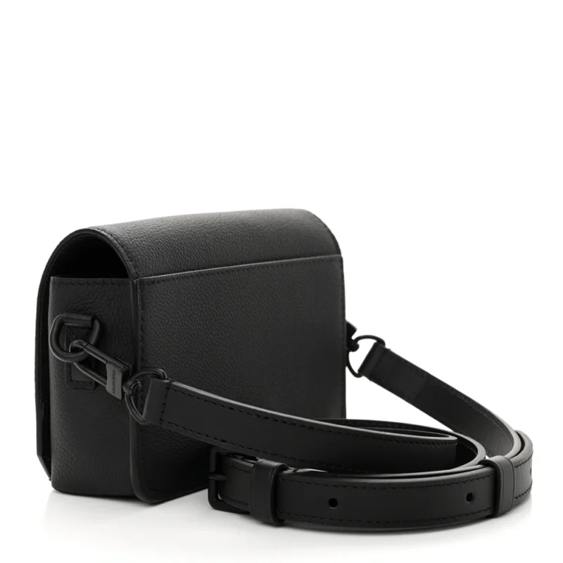 LOUIS VUITTON FASTLINE WEARABLE WALLET PM BLACK COWHIDE LEATHER - Image 3