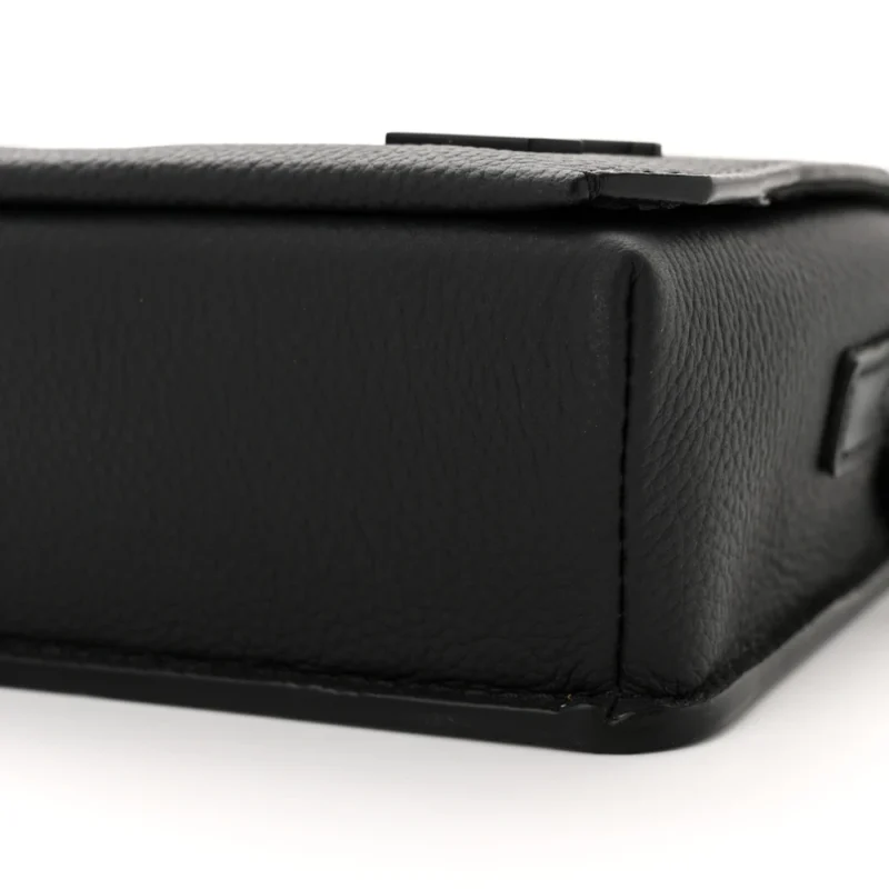 LOUIS VUITTON FASTLINE WEARABLE WALLET PM BLACK COWHIDE LEATHER - Image 5
