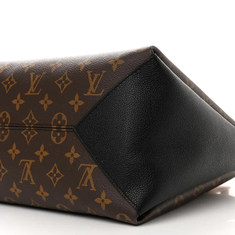 LOUIS VUITTON VENDOME MM BLACK MONOGRAM CANVAS GOLD HARDWARE - Image 5
