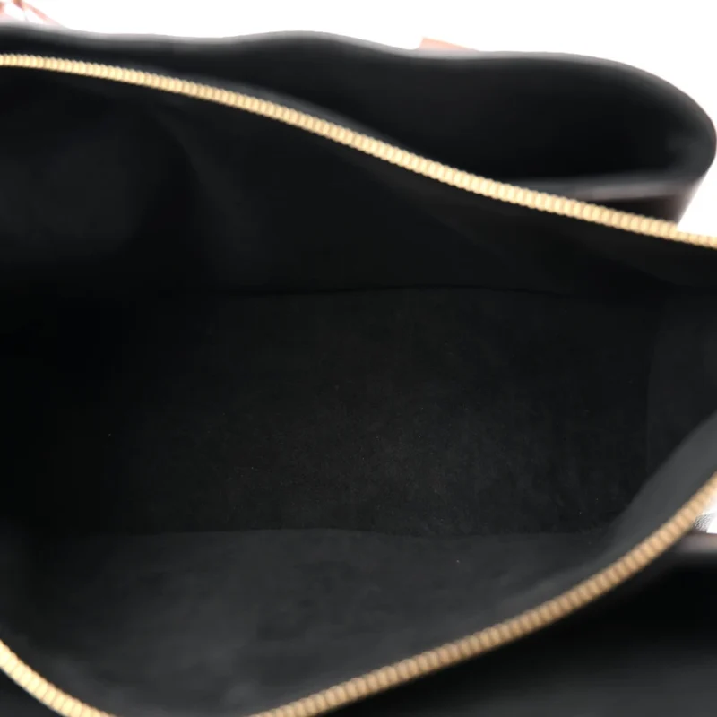 LOUIS VUITTON VENDOME MM BLACK MONOGRAM CANVAS GOLD HARDWARE - Image 8