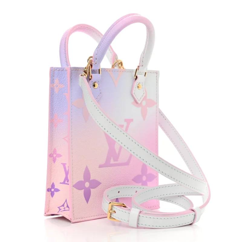 LOUIS VUITTON SPRING IN THE CITY PETIT SAC PLAT PM SUNRISE PASTEL GIANT MONOGRAM CANVAS - Image 3