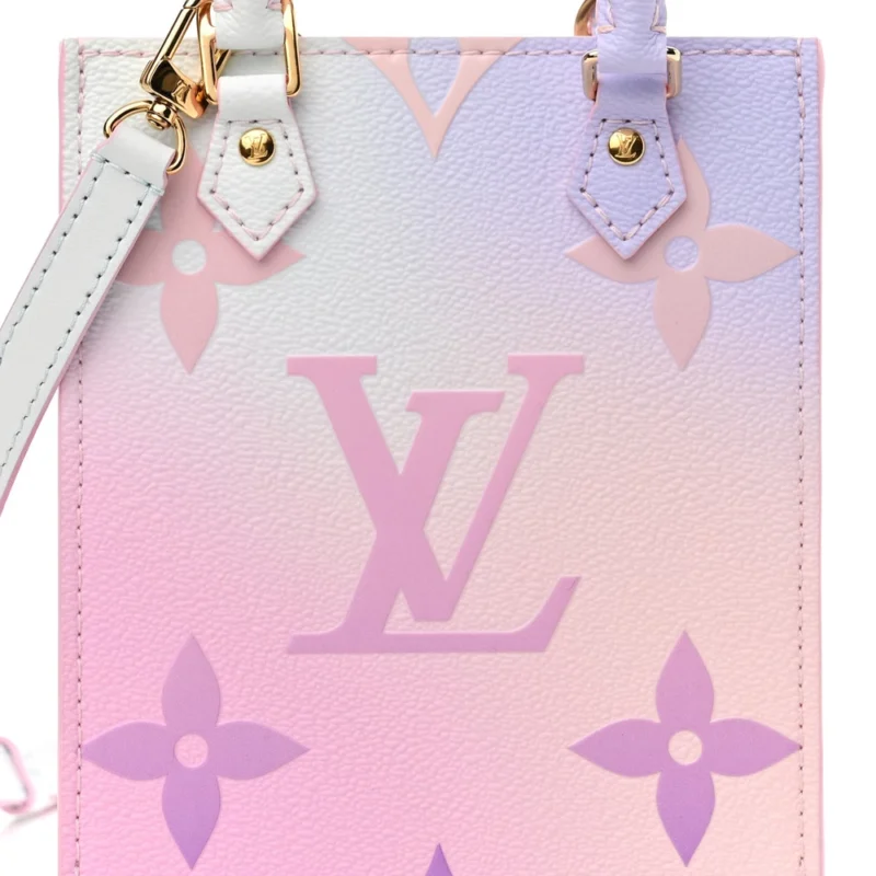 LOUIS VUITTON SPRING IN THE CITY PETIT SAC PLAT PM SUNRISE PASTEL GIANT MONOGRAM CANVAS - Image 8