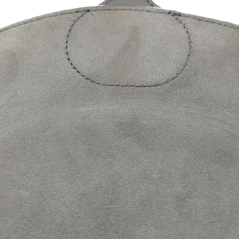 DIOR MEDIUM BOBBY FLAP BAG GREY BOX CALFSKIN LEATHER BRASS HARDWARE - Image 9