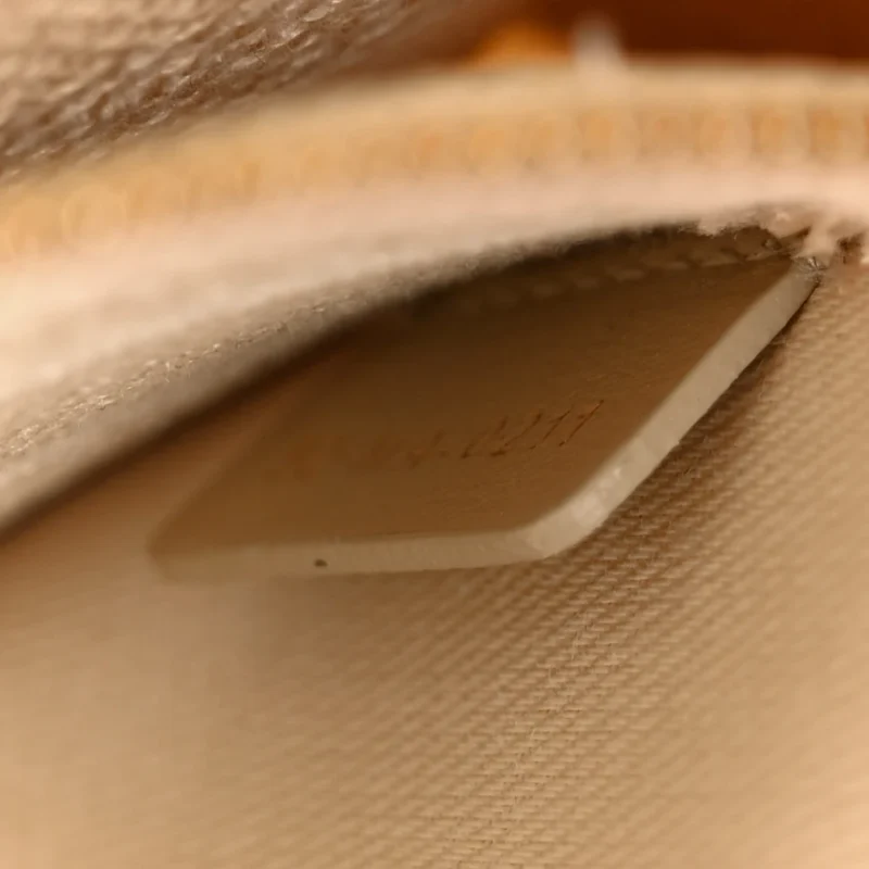 DIOR MEDIUM STRIPES LADY D-LITE BEIGE EMBROIDERED CANVAS GOLD HARDWARE - Image 10