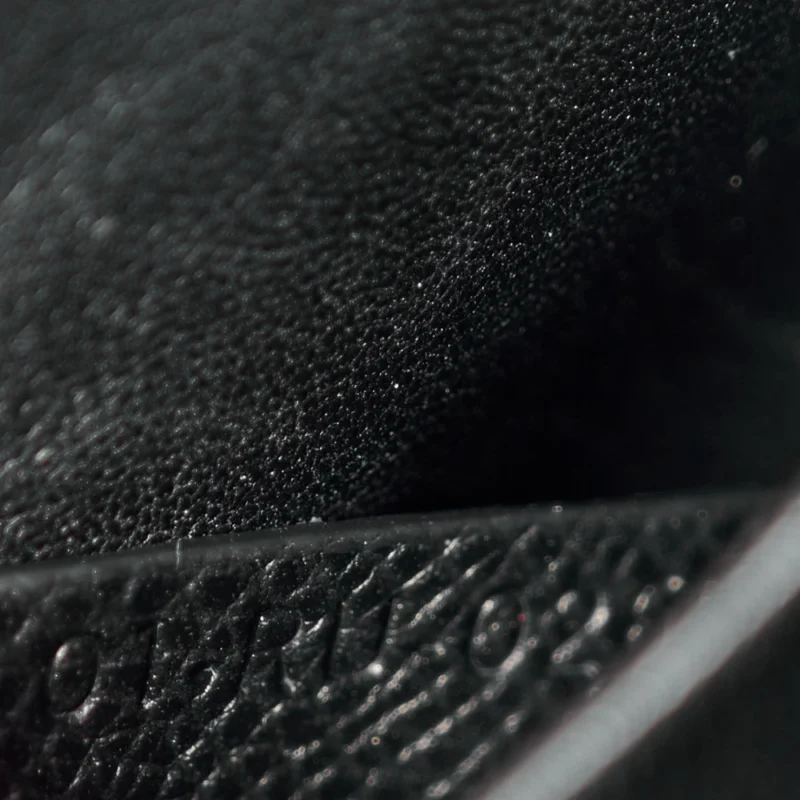 DIOR MONTAIGNE 30 BOX BAG BLACK ULTRA MATTE GRAINED CALFSKIN LEATHER MATTE BLACK HARDWARE - Image 10