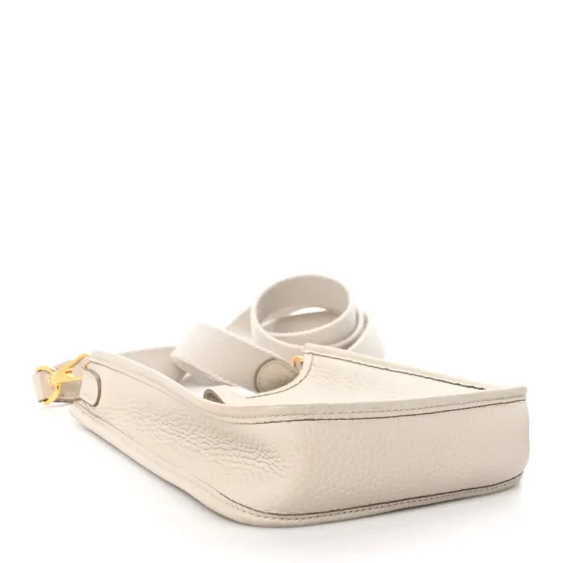 HERM??S AMAZONE EVELYNE TPM B??TON TAURILLON CLEMENCE LEATHER PALLADIUM HARDWARE - Image 6