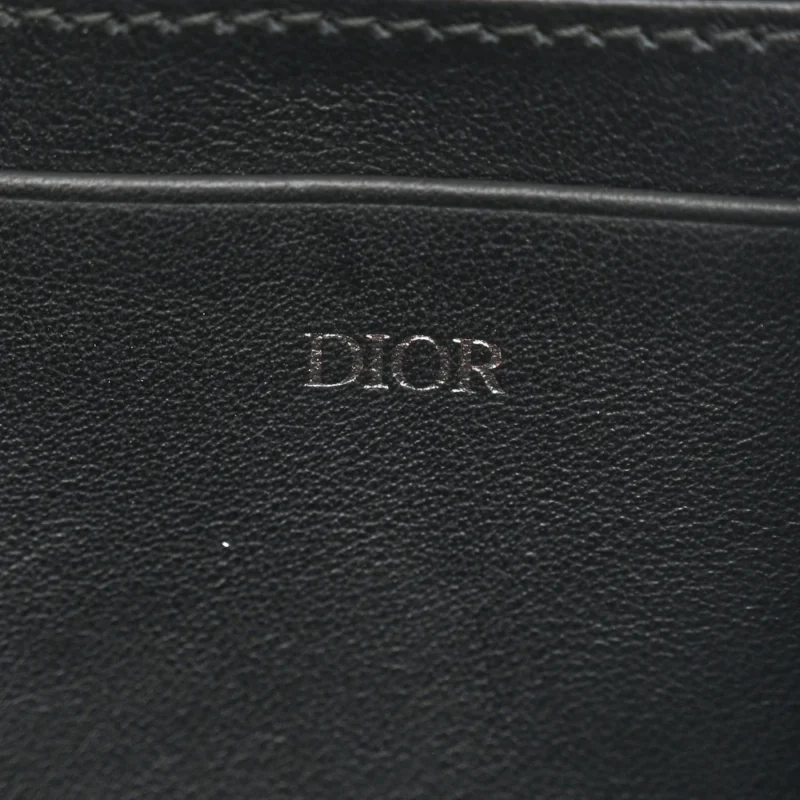 DIOR SMALL SADDLE MESSENGER POUCH BLUE OBLIQUE CANVAS SILVER HARDWARE - Image 2