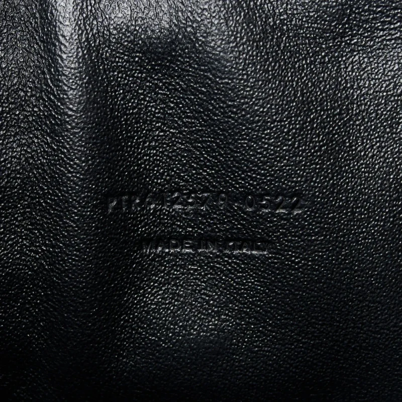 SAINT LAURENT MINI LOU CAMERA BAG BLACK MONOGRAM GRAIN DE POUDRE MATELASSE LEATHER GOLD HARDWARE - Image 10