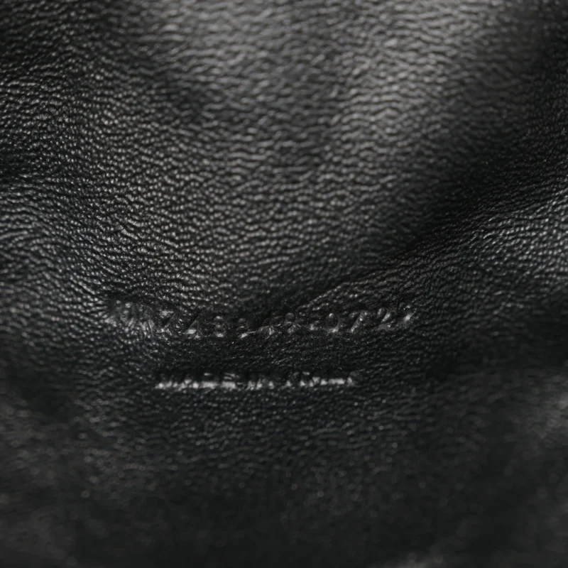 SAINT LAURENT MINI LOU CAMERA BAG DARK BEIGE MONOGRAM GRAIN DE POUDRE MATELASSE LEATHER GOLD HARDWARE - Image 10