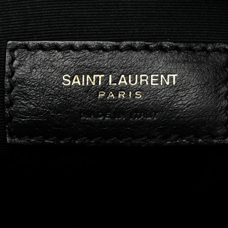 SAINT LAURENT MEDIUM LOU CAMERA BAG OPYUM RED MONOGRAM CALFSKIN MATELASSE LEATHER GOLD HARDWARE - Image 2