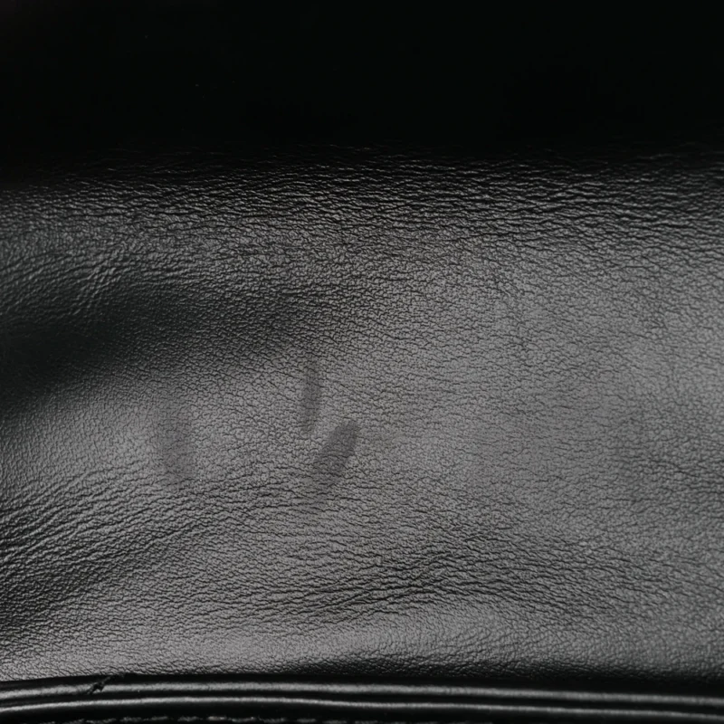 SAINT LAURENT MINI LOULOU CROSSBODY BAG BLACK Y-QUILTED MONOCHROME MONOGRAM CALFSKIN LEATHER INCOGNITO HARDWARE - Image 9