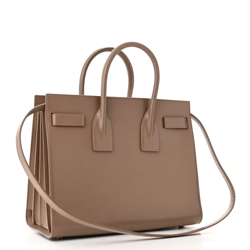 SAINT LAURENT SMALL CLASSIC SAC DE JOUR DARK CAPPUCCINO SMOOTH CALFSKIN LEATHER - Image 2