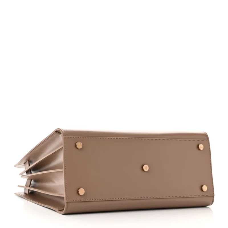 SAINT LAURENT SMALL CLASSIC SAC DE JOUR DARK CAPPUCCINO SMOOTH CALFSKIN LEATHER - Image 5