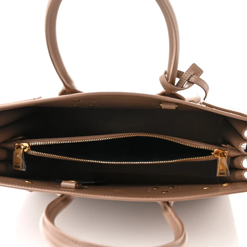 SAINT LAURENT SMALL CLASSIC SAC DE JOUR DARK CAPPUCCINO SMOOTH CALFSKIN LEATHER - Image 6