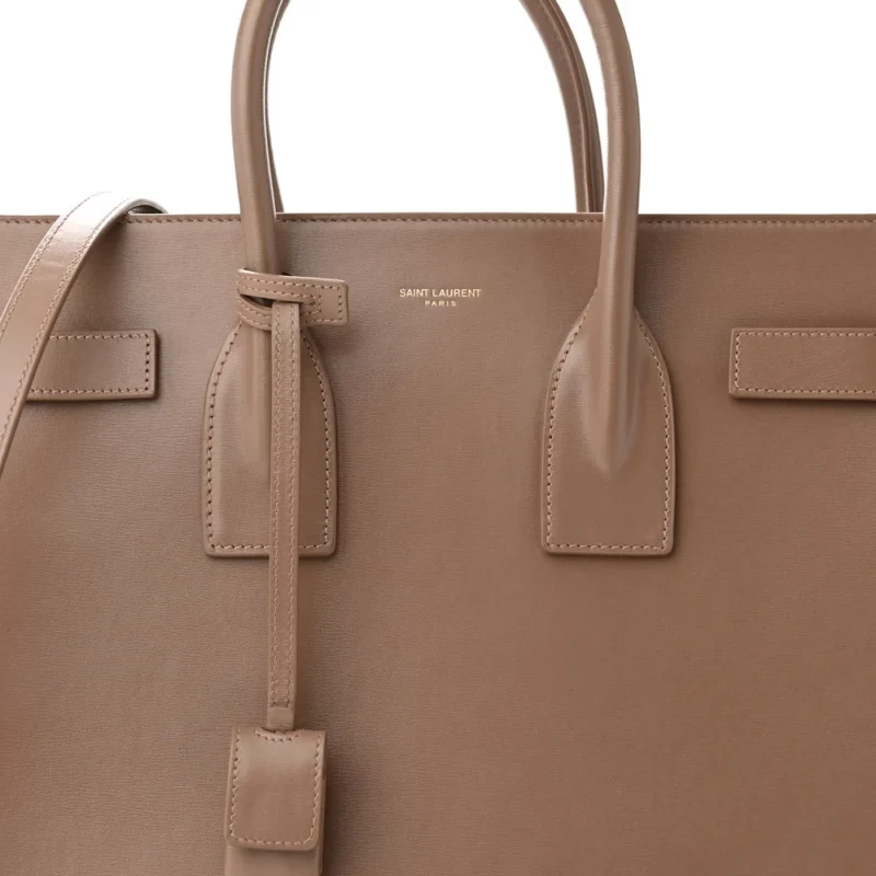 SAINT LAURENT SMALL CLASSIC SAC DE JOUR DARK CAPPUCCINO SMOOTH CALFSKIN LEATHER - Image 7