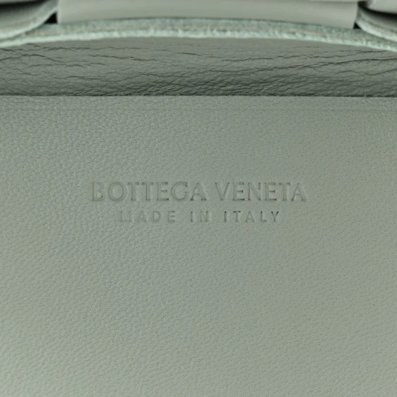 BOTTEGA VENETA EXTRA MINI MAXI INTRECCIATO CASSETTE CROSSBODY BAG NEW SAUGE LAMBSKIN LEATHER - Image 2