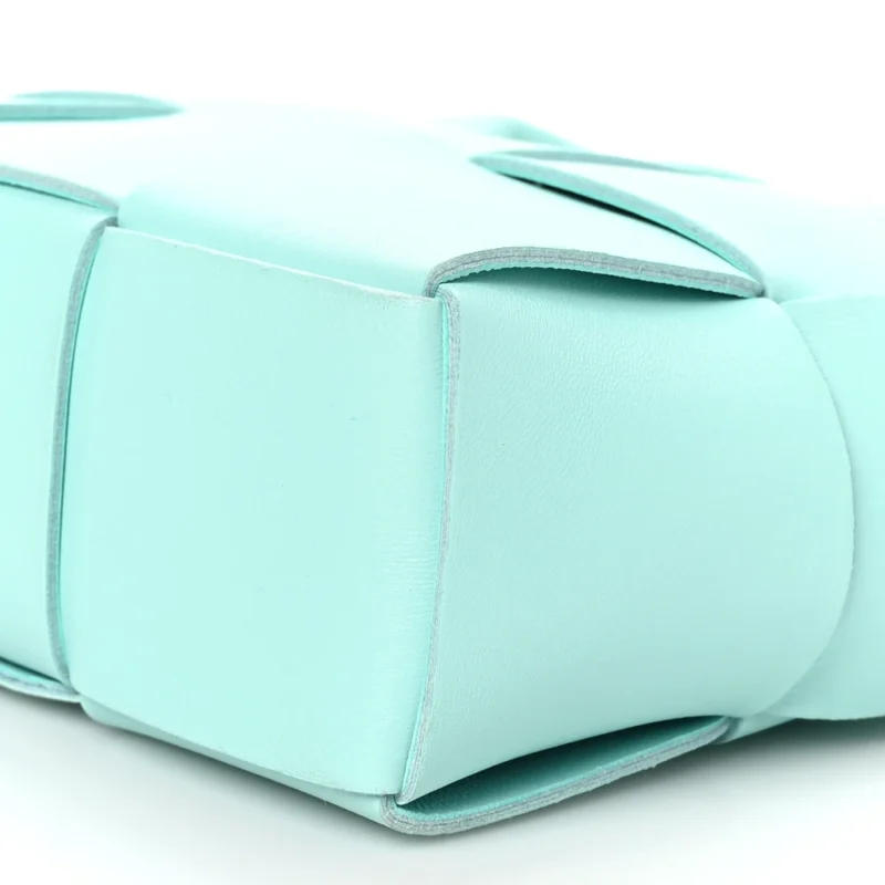 BOTTEGA VENETA MAXI INTRECCIO CANDY ARCO TOTE CELADON LAMBSKIN LEATHER - Image 4