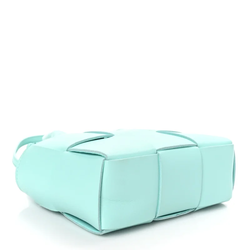 BOTTEGA VENETA MAXI INTRECCIO CANDY ARCO TOTE CELADON LAMBSKIN LEATHER - Image 5