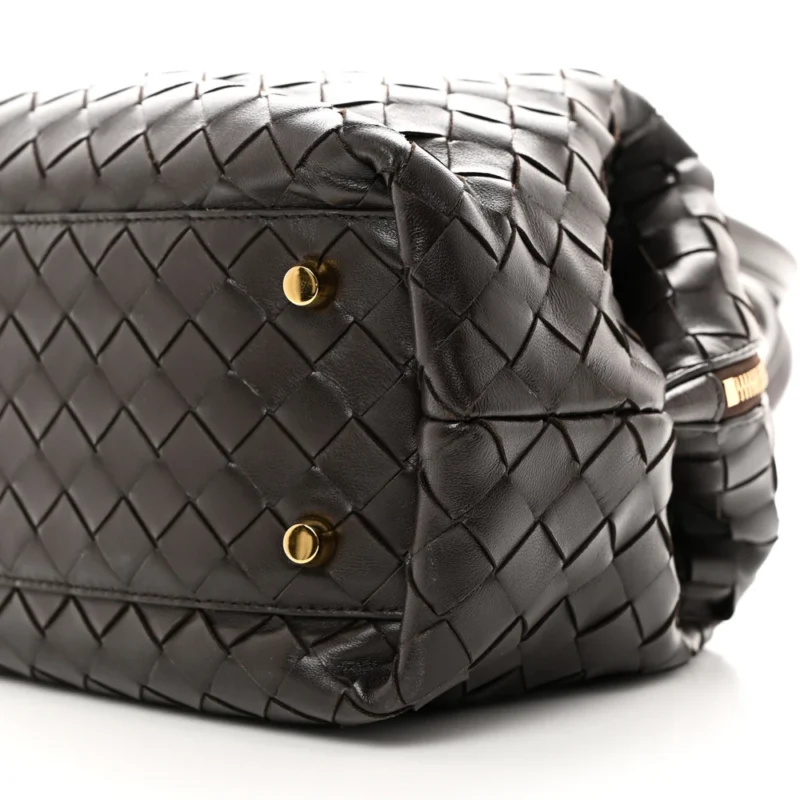 BOTTEGA VENETA SMALL INTRECCIATO BAULETTO FONDANT NAPPA LEATHER - Image 5